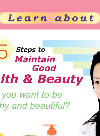 5 Steps To Maintain Good Health And Beauty Anjali Arora