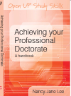 Achieving Your Professional Doctorate A Handbook Nancyjane Lee