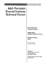 66th Porcelain Enamel Institute Technical Forum Steve Kilczewski