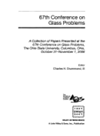67th Conference On Glass Problems Ceramic Engineering And Science Proceedings Volume 28 Issue 1 Charles H Drummond