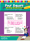 Four Square Secondary Assessment A Companion To The Four Square Writing Method Judy Gould
