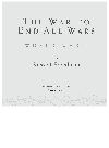 The War To End All Wars World War I Russell Freedman