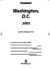 Frommers Washington Dc 2005 Frommers Complete Series Book 61 Elise Hartman Ford