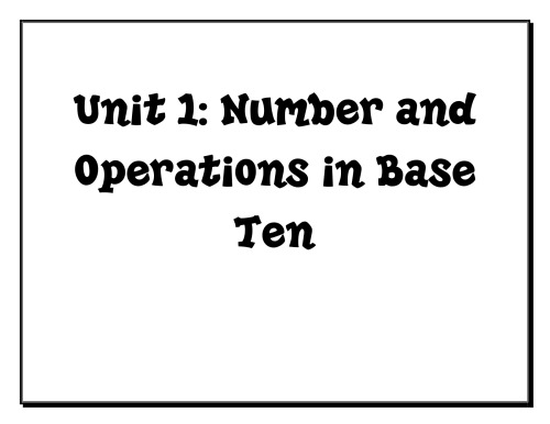 3rd Grade Common Core Math Essential Questions Teaching The Stars