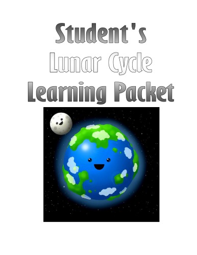3d Ultimate Lunar Phase Learning Packet Lunar Cycle Lesson The Scilander
