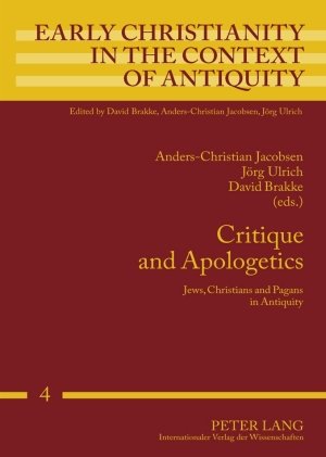 Critique And Apologetics Anderschristian Jacobsen Jrg Ulrich