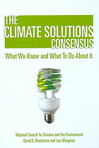 The Climate Solutions Consensus Wiegman Leo A W Blockstein