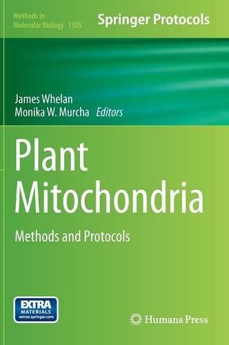 Plant Mitochondria Methods And Protocols 1st Edition James Whelan