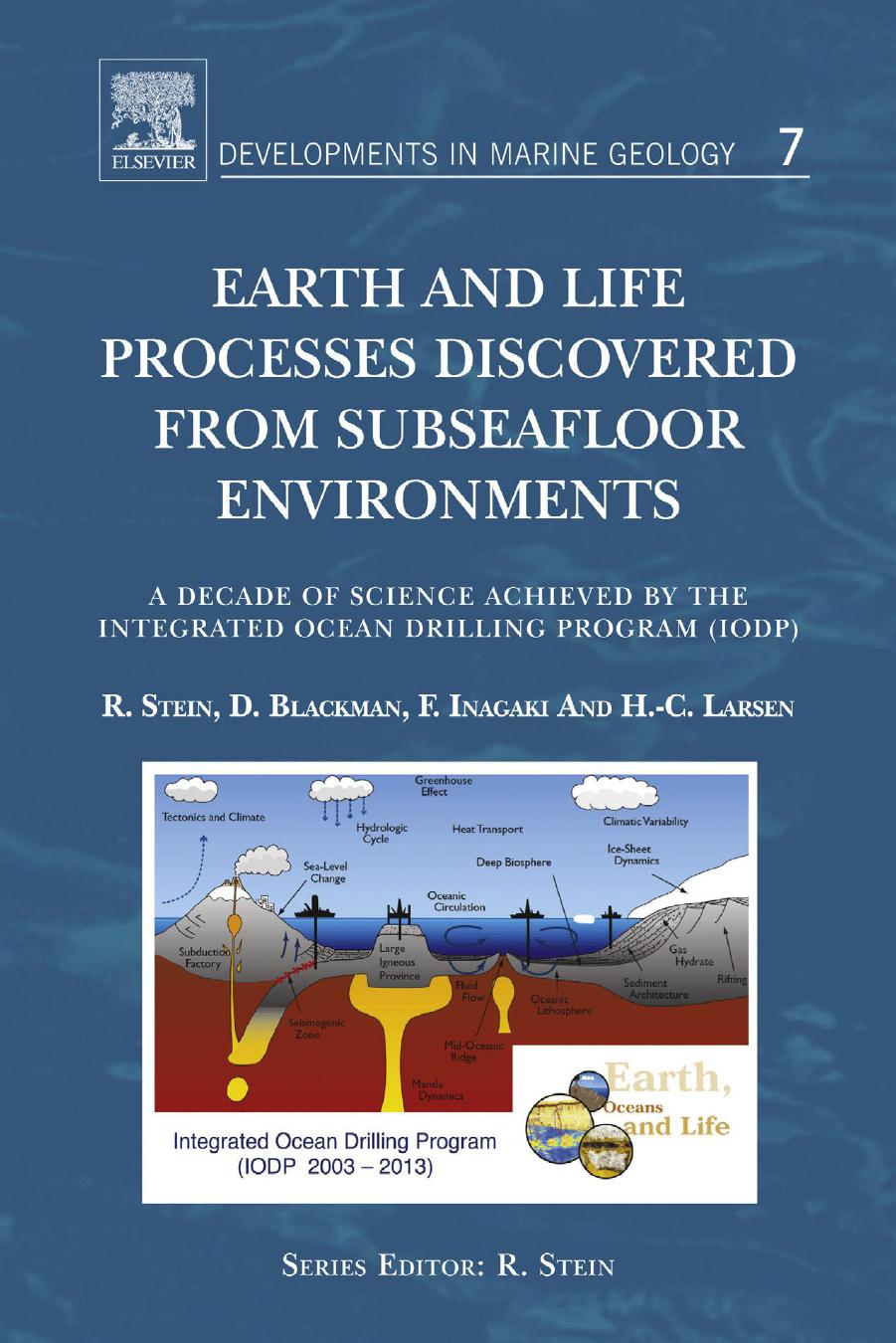 Earth And Life Processes Discovered From Subseafloor Environment 1st Edition Inagaki