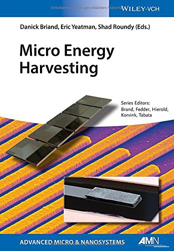 Micro Energy Harvesting 1st Edition Danick Briand Eric Yeatman