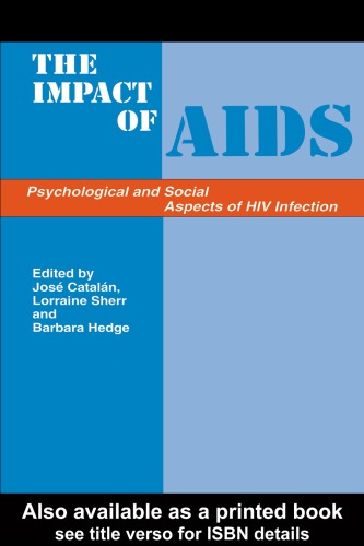 The Impact Of Aids Psychological And Social Aspects Of Hiv Infection 3rd Edition Catalan