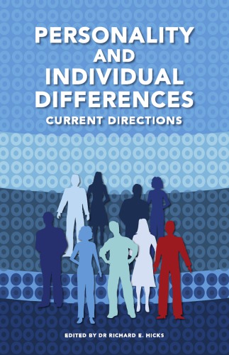 Personality And Individual Differences Current Directions 1st Ed Hicks