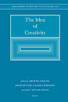 The Idea Of Creativity Bardsley Karen Krausz Michael Dutton