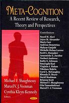 Metacognition A Recent Review Of Research Theory And Perspectives Shaughnessy