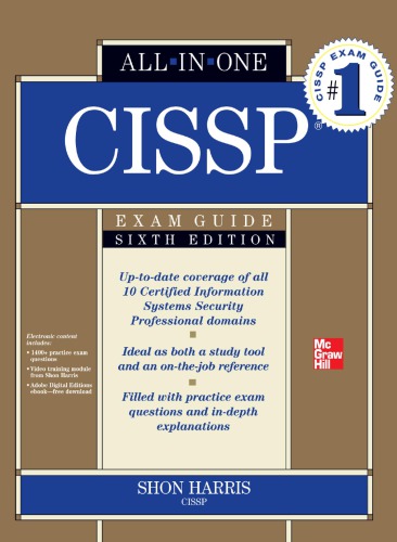 Cissp Allinone Exam Guide 6th Ed 6th Edition Shon Harris