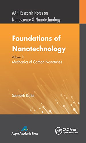 Foundations Of Nanotechnology Three Volume Set Foundations Of Nanotechnology Volume Three Mechanics Of Carbon Nanotubes Saeedeh Rafiei