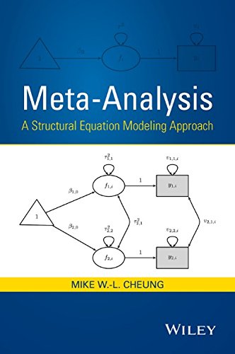Metaanalysis A Structural Equation Modeling Approach 1st Edition Mike Wl Cheung