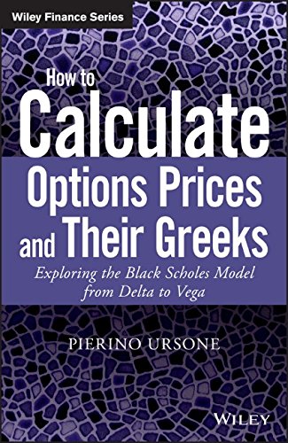 How To Calculate Options Prices And Their Greeks Exploring The Black Scholes Model From Delta To Vega 1st Edition Pierino Ursone