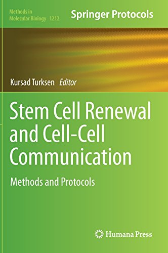 Stem Cell Renewal And Cellcell Communication Methods And Protocols 1st Edition Kursad Turksen