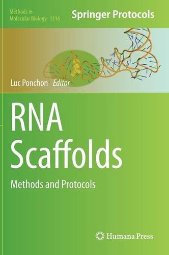 Rna Scaffolds Methods And Protocols 1st Edition Luc Ponchon