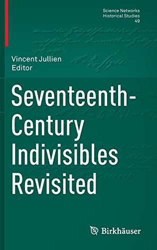 Seventeenthcentury Indivisibles Revisited 2015th Edition Vincent Jullien