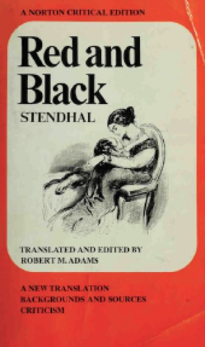Red And Black Stendhal Robert M Adams Transl