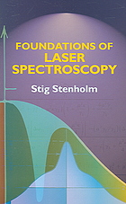 Foundations Of Laser Spectroscopy Stenholm Stig