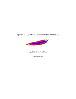 Apache Http Server Documentation Version 22 The Apache Software Foundation