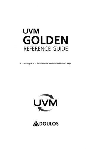 Uvm Golden Reference Guide Second Doulos