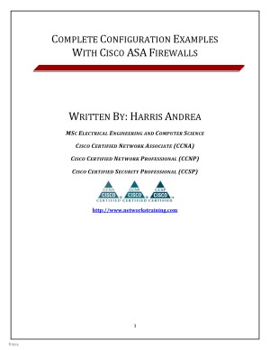 Complete Configuration Examples With Cisco Asa Firewalls Harris Andrea
