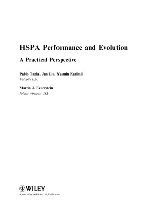 Hspa Performance And Evolution A Practical Perspective Tapia P
