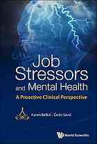 Job Stressors And Mental Health A Proactive Clinical Perspective Savi