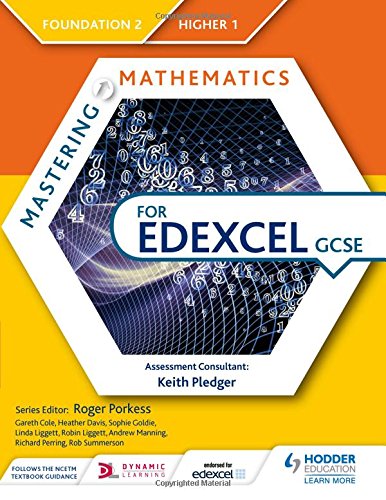 Mastering Mathematics For Edexcel Gcse Foundation 2higher 1 Gareth Cole