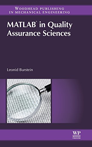 Matlab In Quality Assurance Sciences 1st Edition Leonid Burstein