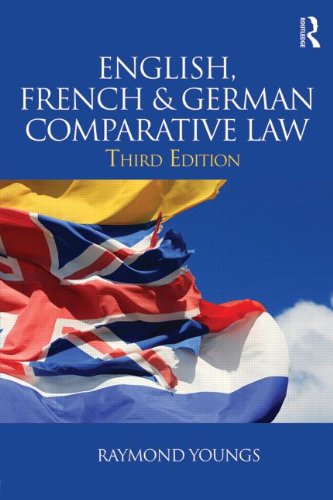 English French German Comparative Law 3rd Edition Raymond Youngs