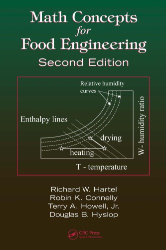 Math Concepts For Food Engineering Second Edition 2nd Ed Connelly