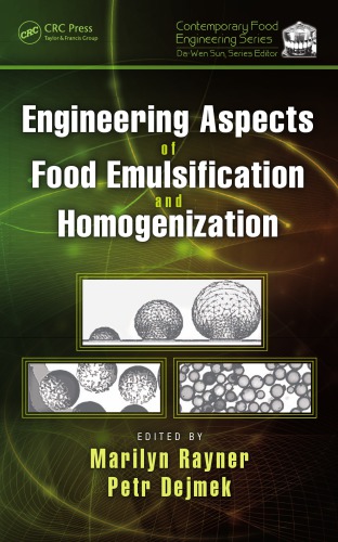 Engineering Aspects Of Food Emulsification And Homogenization Dejmek