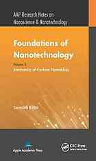 Foundations Of Nanotechnology Volume 3 Mechanics Of Carbon Nanotubes Rafiei