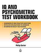 Iq And Psychometric Test Workbook Carter Philip J