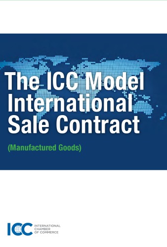 Icc Model International Sale Contract 2013 Edition