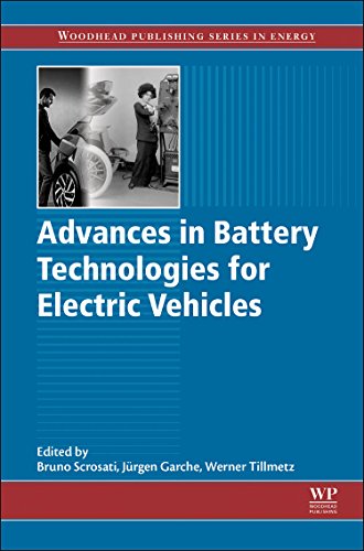 Advances In Battery Technologies For Electric Vehicles 1st Edition Bruno Scrosati