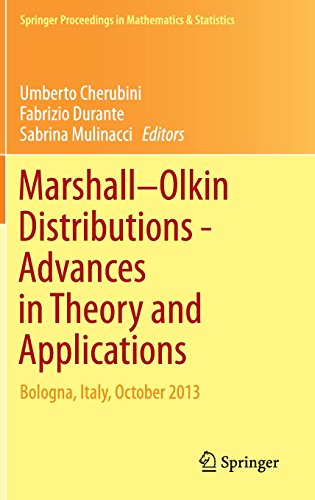Marshall Olkin Distributions Advances In Theory And Applications Bologna Italy October 2013 2015th Edition Umberto Cherubini