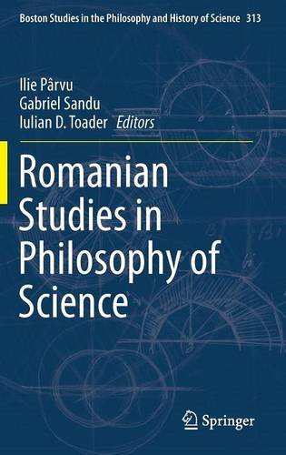 Romanian Studies In Philosophy Of Science Ilie Parvu Gabriel Sandu