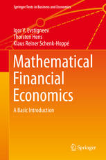 Mathematical Financial Economics A Basic Introduction 1st Edition Igor V Evstigneev