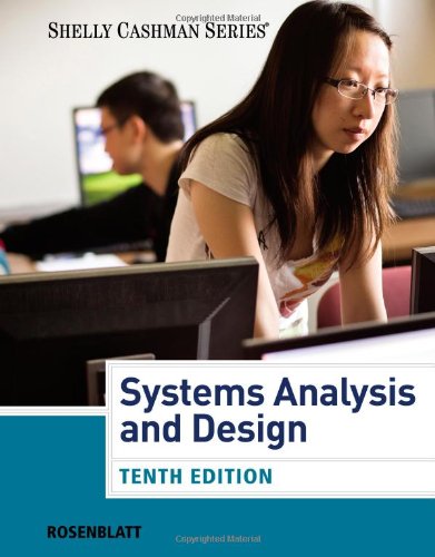 Systems Analysis And Design 10th Edition Harry J Rosenblatt