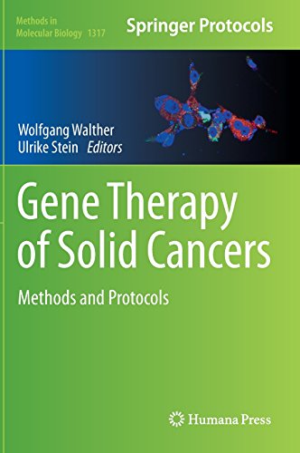 Gene Therapy Of Solid Cancers Methods And Protocols 1st Edition Wolfgang Walther