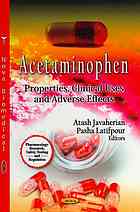 Acetaminophen Properties Clinical Uses And Adverse Effects Javaherian