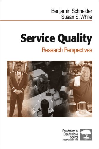 Service Quality Research Perspectives Benjamin Schneider Susan Schoenberger White
