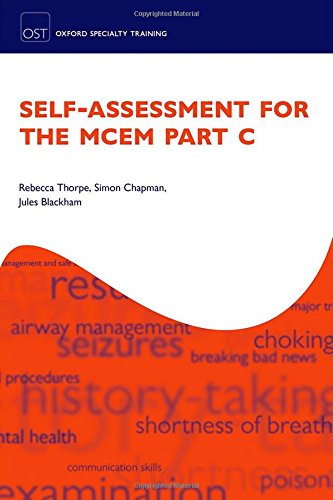 Selfassessment For The Mcem Part C 1st Edition Rebecca Thorpe