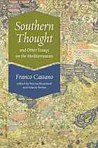 Southern Thought And Other Essays On The Mediterranean Ferme